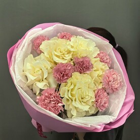 Диантус, Роза, Тишь, Пленка матовая