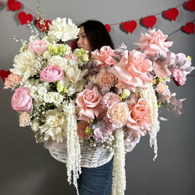 Корзина с цветами «Свидание»🌸