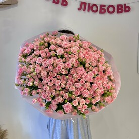 Букет «101 кустовая Роза»