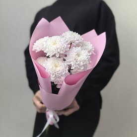 Букет комплимент из хризантемы