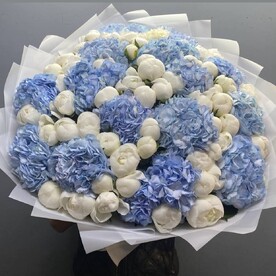 Пион, Гортензия, Дизайнерская упаковка