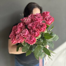 Пионовидная Роза 17 шт