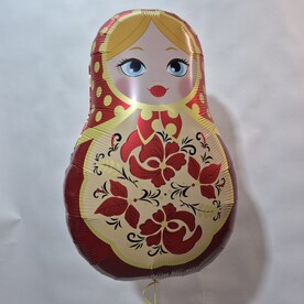 Шар (42''/107 см) Фигура, Матрешка