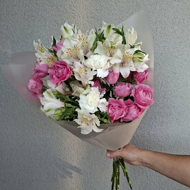 Авторский букет " краски лета"