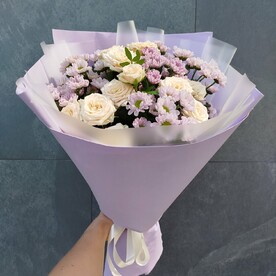 Авторский букет " Лавандовая нежность"