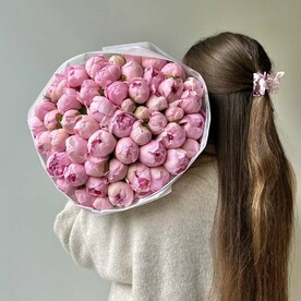 Пион, Пленка дизайнерская, Тишью
