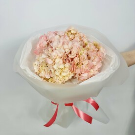 Букет: «Розовая гортензия 5»