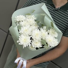 Монобукет из хризантемы