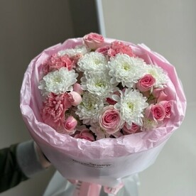 Букет "Розовый пломбир"
