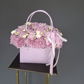 Хризантемы в сумке 🪻