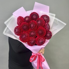 Букет из георгинов 15
