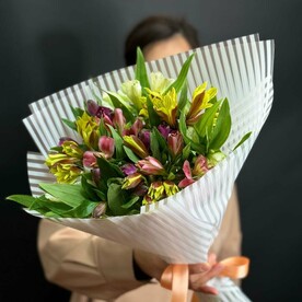 Альстромерия микс