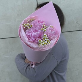 Пионы и летние июньские ромашки ХИТ