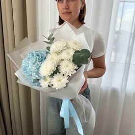 Букет Голубые небеса