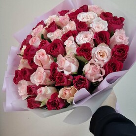 Букет из 51 розы