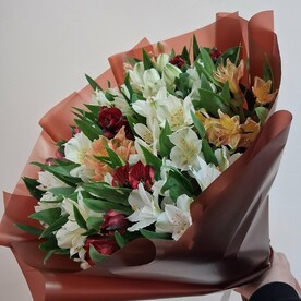 Альстромерия, Дизайнерская упаковка