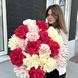 Букет из французских роз