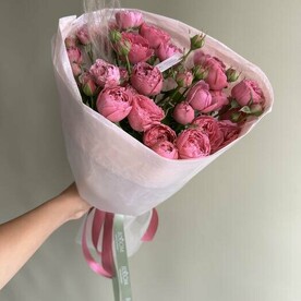 Розы пионы с ароматом малины