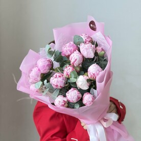Пион, Эвкалипт, Упаковка
