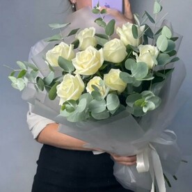 Роза, Эвкалипт, Упаковка