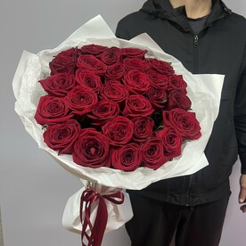 Красная Роза 29 шт 70см