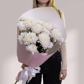 Букет из 3 хризантем. Арт.337