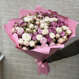 Роза леди бомбастик, Роза мадам бомбастик, Дизайнерская упаковка