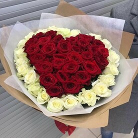 51 роза 60 см