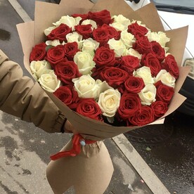 51 роза 60 см