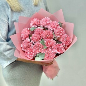 Розовые диантусы