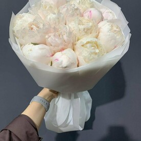 Пион, Корейская бумага, Оформление