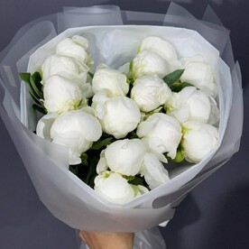 Пион, Пленка матовая, Оформление