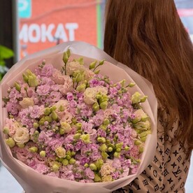 Маттиола, Лизиантус Эустома, Корейская бумага, Оформление