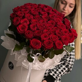 51 Роза в коробке