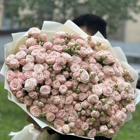 Букет из 51  кустовых роз