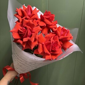 Букет из 5 французских роз «Любимой»