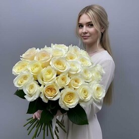 Букет премиум с ароматной розой