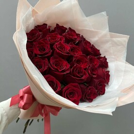 Моно букет из розы Экспловер 25шт 🌹