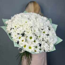 Букет из кустовой хризантемы