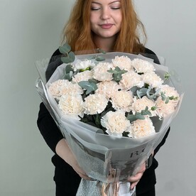 Букет белое облако