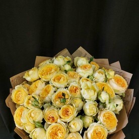 Кустовые розы Сильва Санни 70см (11шт)