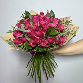 37 роз премиум