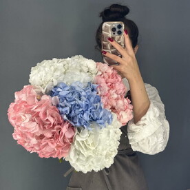Монобукет🫶🏻 из Гортензии-Претензии