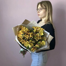 Альстромерия желтая