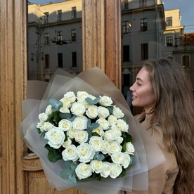 Букет Вайт Бомбастик M