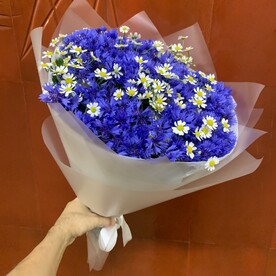 Васильки с ромашками для любимой