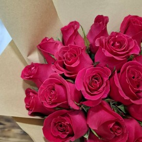 Монобукет из розовых роз