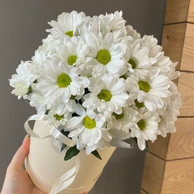 Композиция из хризантем