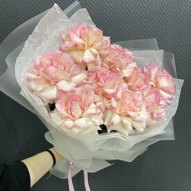 Букет французских роз, 9 шт