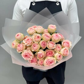 Букет роз пионовидные кустовые Кети 9шт от Flowerstorg N1018